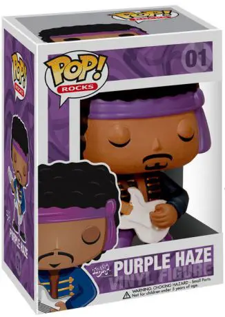 Figurine pop Jimi Hendrix (Purple haze) - Jimi Hendrix - 1