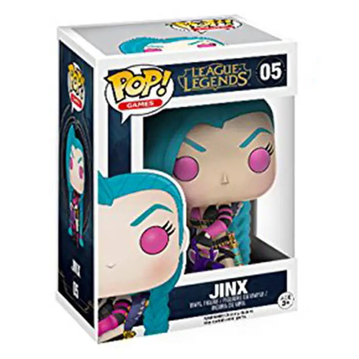 Figurine pop Jinx - League Of Legends - 2