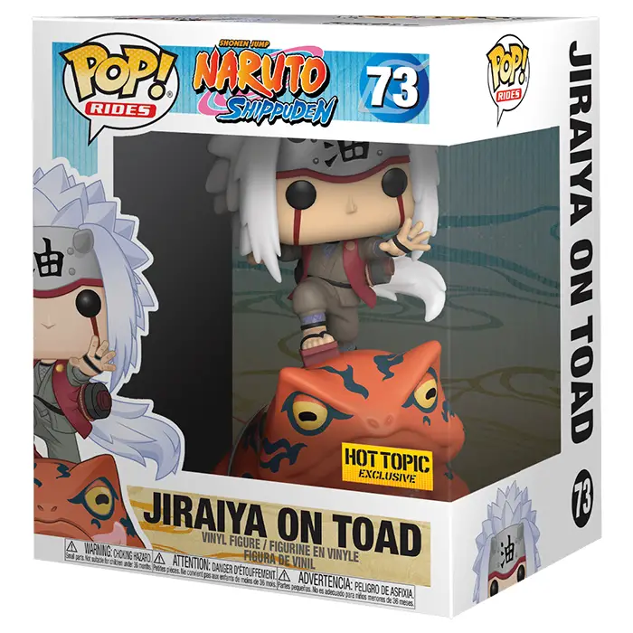 Figurine pop Jiraiya on Toad - Naruto Shippuden - 2