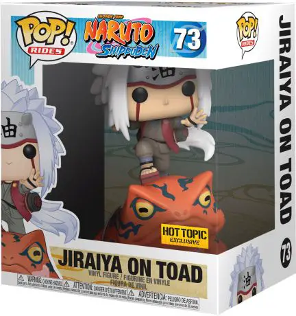 Figurine pop Jiraiya sur Crapaud - Naruto - 1