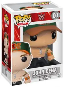 Figurine John Cena – Orange & Vert – WWE- #1