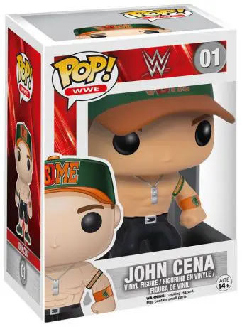 Figurine pop John Cena - Orange & Vert - WWE - 1