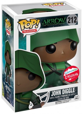Figurine pop John Diggle en archer - Arrow - 1