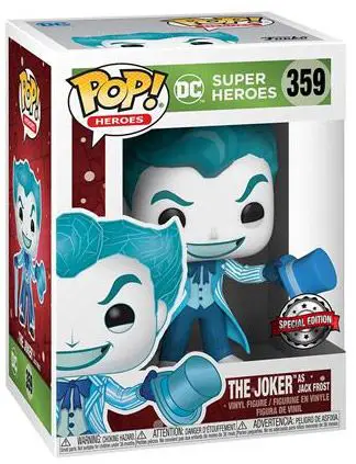 Figurine pop Joker en Jack Frost (Noël) - DC Super-Héros - 1
