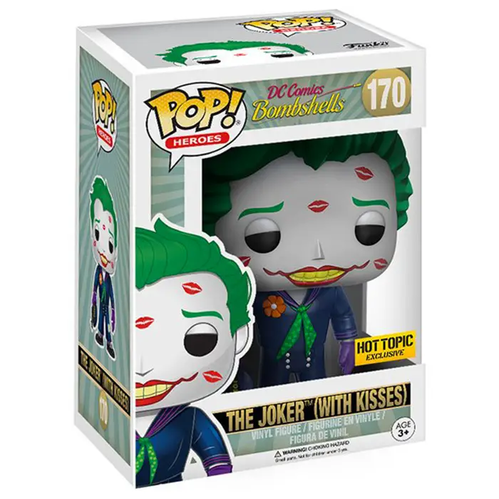 Figurine pop Joker with kisses - DC Comics Bombshells - 2