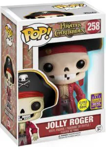 Figurine Jolly Roger – Brillant dans le noir – Parcs Disney- #258