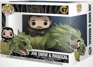 Figurine Jon Snow avec Rhaegal – Game of Thrones- #67