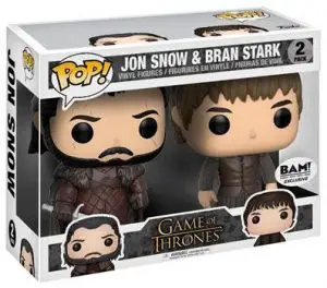 Figurine Jon Snow & Bran Stark – 2 Pack – Game of Thrones