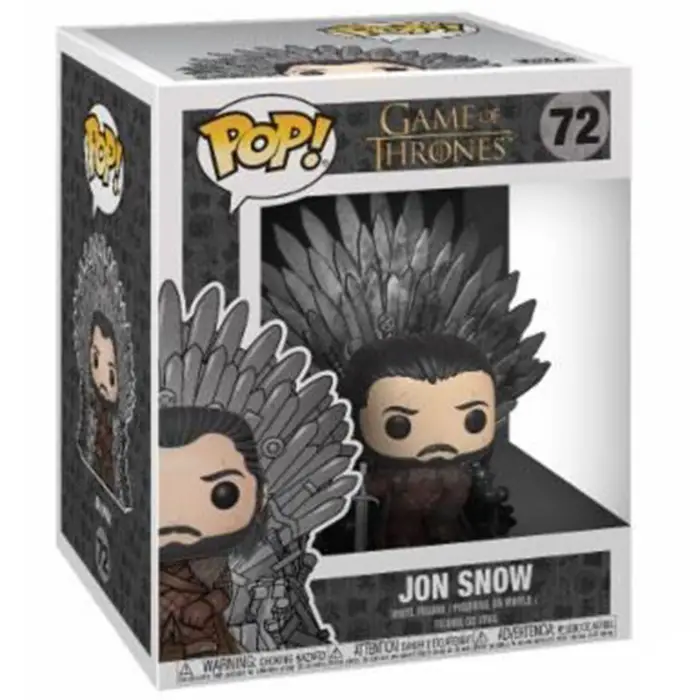 Figurine pop Jon Snow on Iron Throne - Game Of Thrones - 2