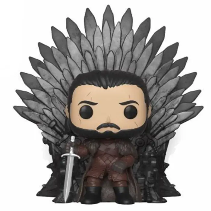 Figurine pop Jon Snow on Iron Throne - Game Of Thrones - 1