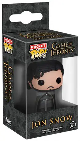 Figurine pop Jon Snow - Porte-clés - Game of Thrones - 1