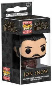 Figurine Jon Snow – Roi du Nord – Porte-clés – Game of Thrones