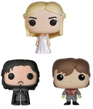 Figurine pop Jon, Tyrion & Daenerys - 3 pack - Pocket - Game of Thrones - 2