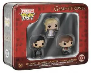Figurine Jon, Tyrion & Daenerys – 3 pack – Pocket – Game of Thrones