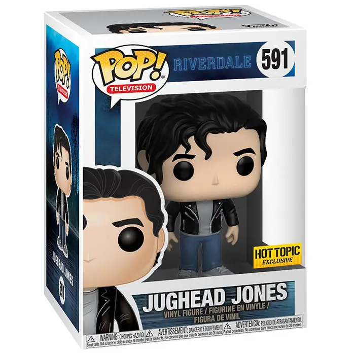 Figurine pop Jughead Jones avec blouson en cuir - Riverdale - 2