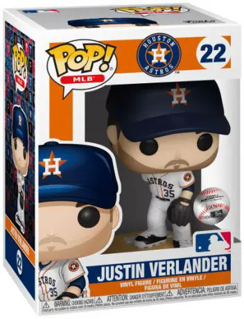 Figurine pop Justin Verlander - MLB : Ligue Majeure de Baseball - 1
