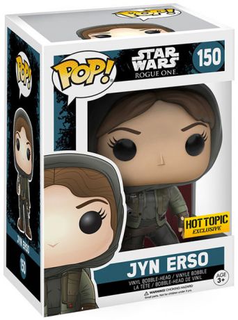Figurine pop Jyn Erso avec capuche - Rogue One : A Star Wars Story - 1