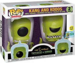 Figurine Kang & Kodos – Brillant dans le noir – 2 pack – Les Simpson