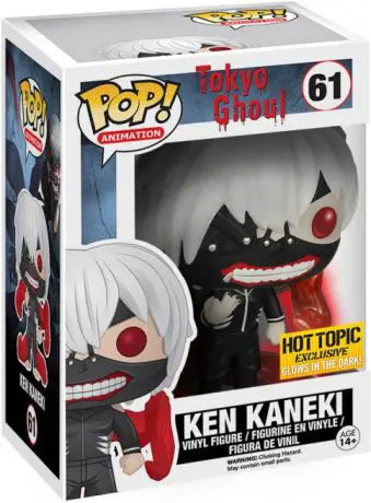 Figurine pop Ken Kaneki - Brillant dans le noir - Tokyo Ghoul - 1