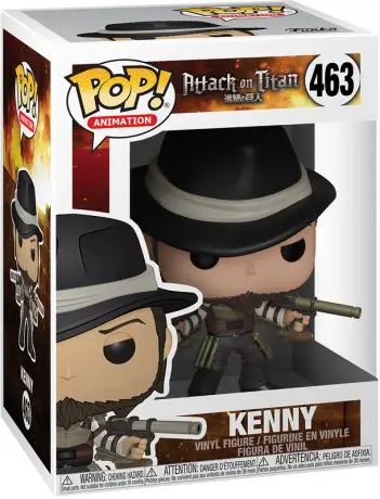Figurine pop Kenny - L'Attaque des Titans - 1