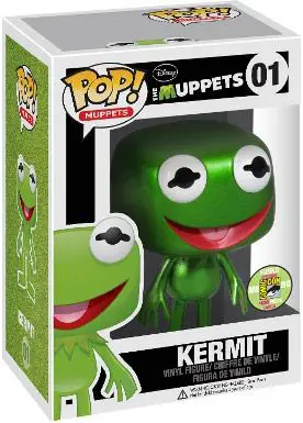 Figurine pop Kermit la Grenouille - Métallique - Les Muppets - 1