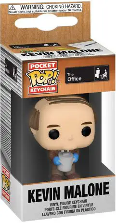 Figurine pop Kevin avec Chili - Porte-clés - The Office - 1