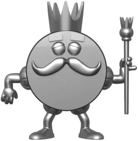 Figurine pop King Ding Dong - Platine - Icônes de Pub - 2