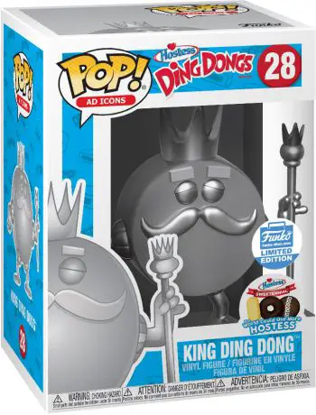Figurine pop King Ding Dong - Platine - Icônes de Pub - 1