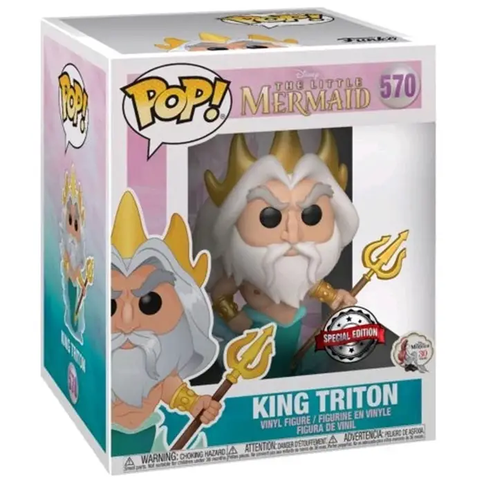 Figurine pop King Triton - La Petite Sirène - 2