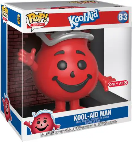 Figurine pop Kool-Aid man - 25 cm - Icônes de Pub - 1