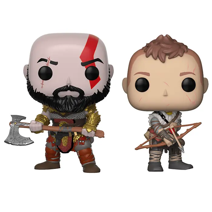 Figurine pop Kratos et Atreus - God Of War - 1