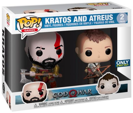 Figurine pop Kratos et Atreus - 2 Pack - God of War - 1