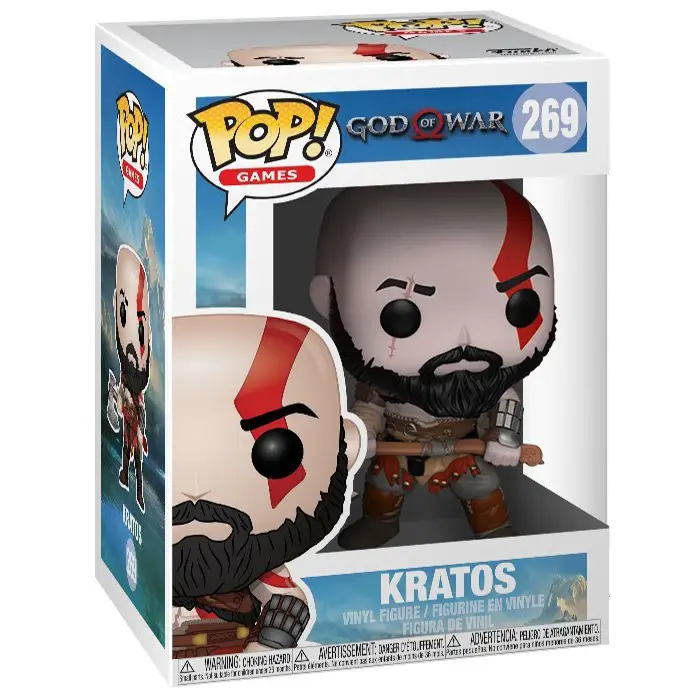 Figurine pop Kratos with axe - God Of War - 2