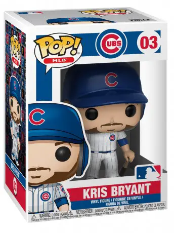 Figurine pop Kris Bryant - MLB : Ligue Majeure de Baseball - 1