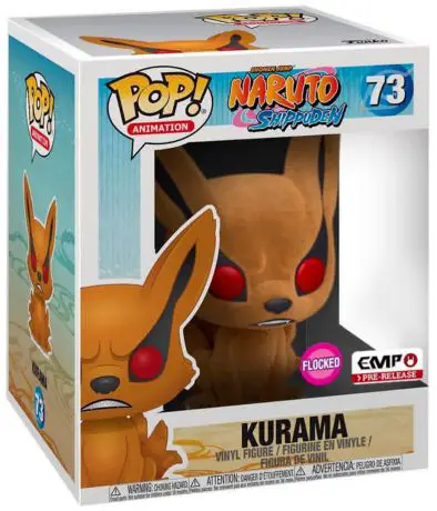 Figurine pop Kurama - 15 cm & Floqué - Naruto - 1