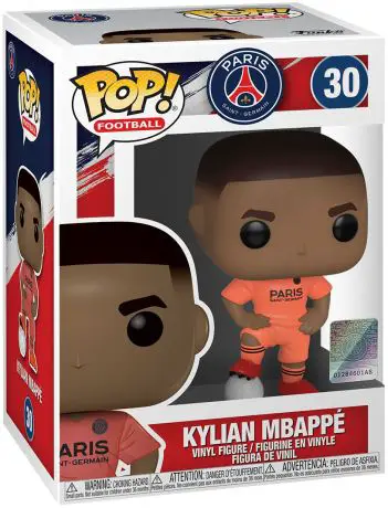 Figurine pop Kylian Mbappe en tenue Orange - PSG - FIFA - 1