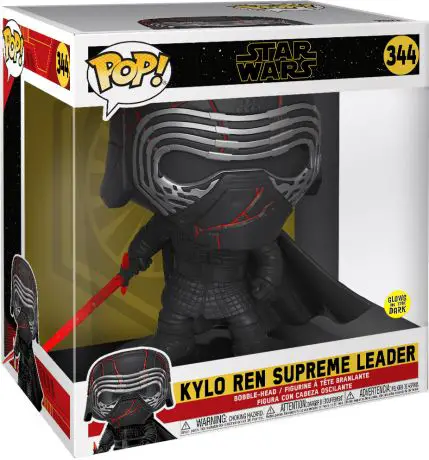 Figurine pop Kylo Ren Supreme Leader - Brillant dans le Noir & 25 cm - Star Wars 9 : L'Ascension de Skywalker - 1
