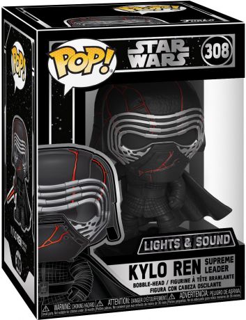 Figurine pop Kylo Ren Supreme Leader - Brillant dans le Noir & Sonore - Star Wars 9 : L'Ascension de Skywalker - 1