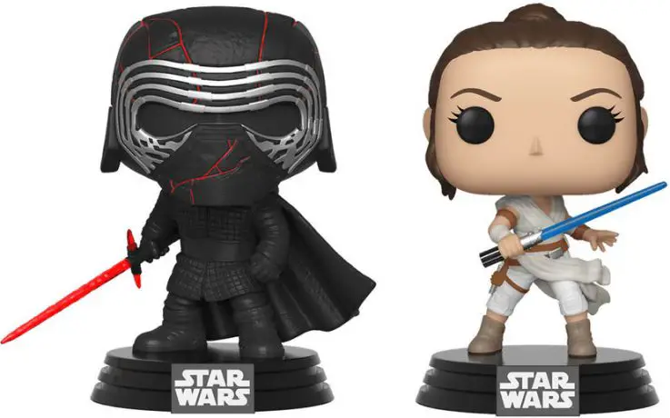 Figurine pop Kylo Ren (Supreme Leader) & Rey - 2 pack - Star Wars 9 : L'Ascension de Skywalker - 2