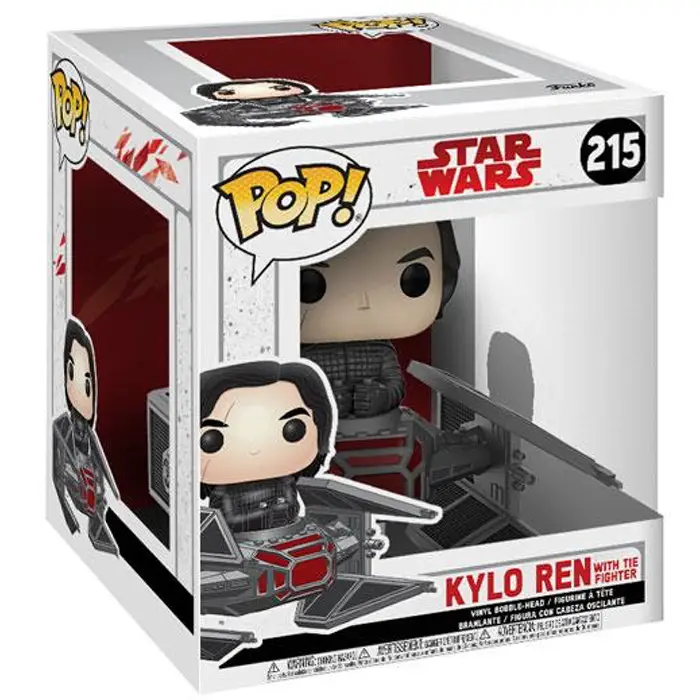 Figurine pop Kylo Ren with tie fighter - Star Wars - 2