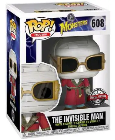 Figurine pop L'Homme Invisible - Universal Monsters - 1