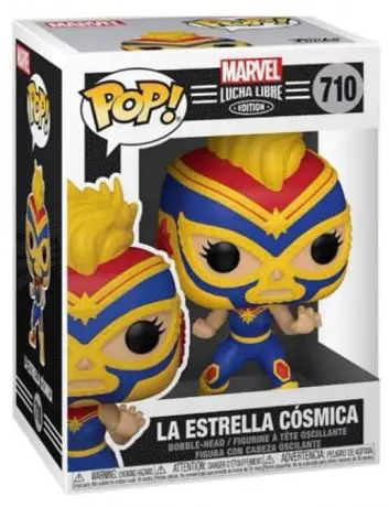 Figurine pop La Estrella Cosmica - Marvel Lucha Libre - 1