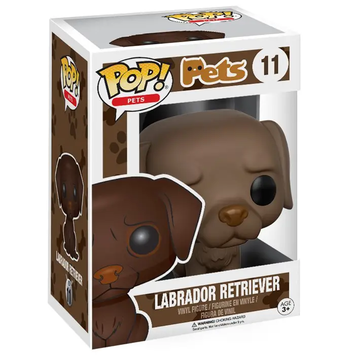 Figurine pop Labrador Retriever marron - Pets - 2