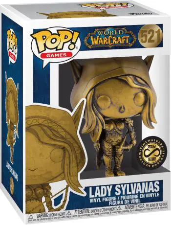 Figurine pop Lady Sylvanas - Or - World of Warcraft - 1