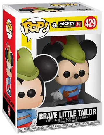Figurine pop Le Brave Petit Tailleur - Mickey Mouse - 90 Ans - 1