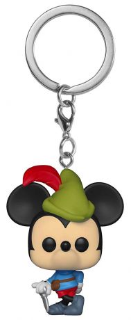 Figurine pop Le Brave Petit Tailleur - Porte-clés - Mickey Mouse - 90 Ans - 2