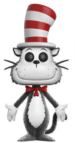 Figurine pop Le Chat chapeauté - Flocked - Dr. Seuss - 2