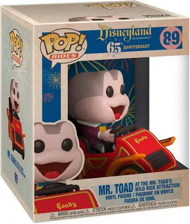 Figurine pop le crapaud en voiture - 65 ème anniversaire Disneyland - 1