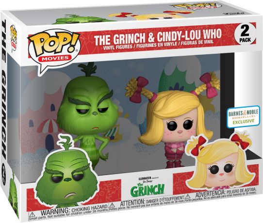 Figurine pop Le Grinch & Cindy-Lou Who - 2-Pack - Le Grinch - 1