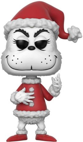 Figurine pop Le Grinch en Père Noël - Noir & Blanc - Le Grinch - 2